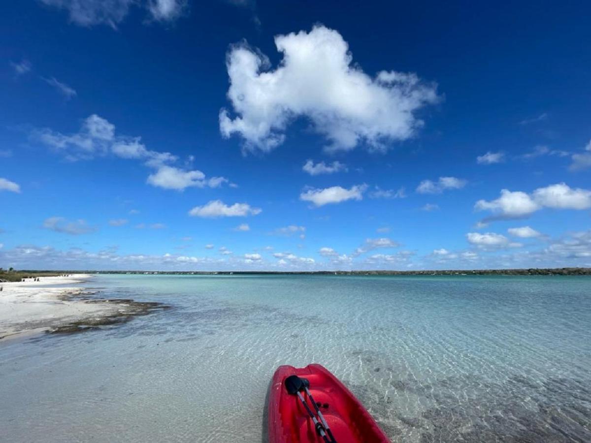 Bleibe- Quedate! Bacalar Bagian luar foto