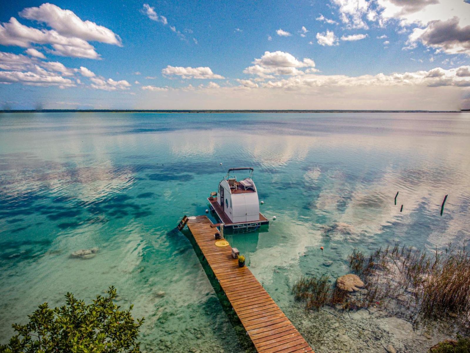 Bleibe- Quedate! Bacalar Bagian luar foto